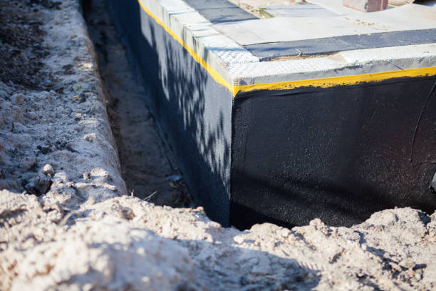 Residential Waterproofing installation at a Star City, IN home by SJ Waterproofing Pros